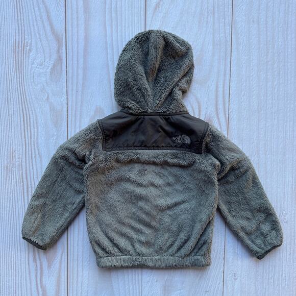 The North Face Denali Fleece Baby Toddler 18-24M Full Zip Jacket Gray - Picture 2 of 6